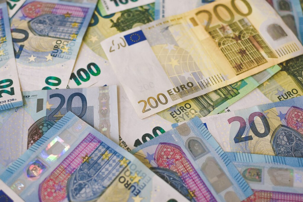European currency for study in Europe